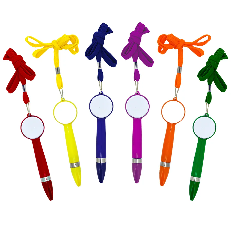 Stylus publicitaire avec cordon