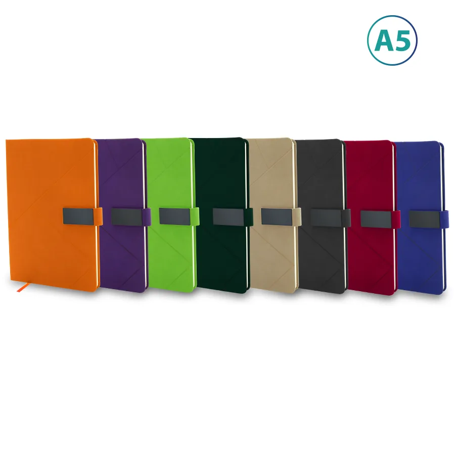 Notebook A5 avec motif géométrique
