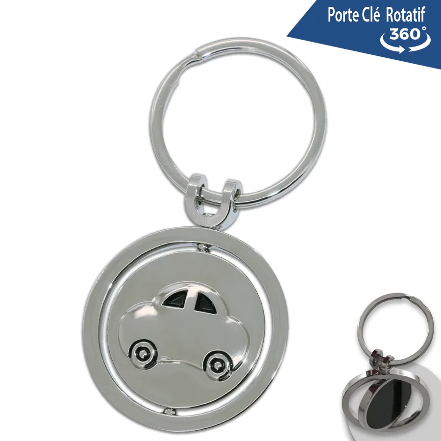 Porte-clés design voiture en métal