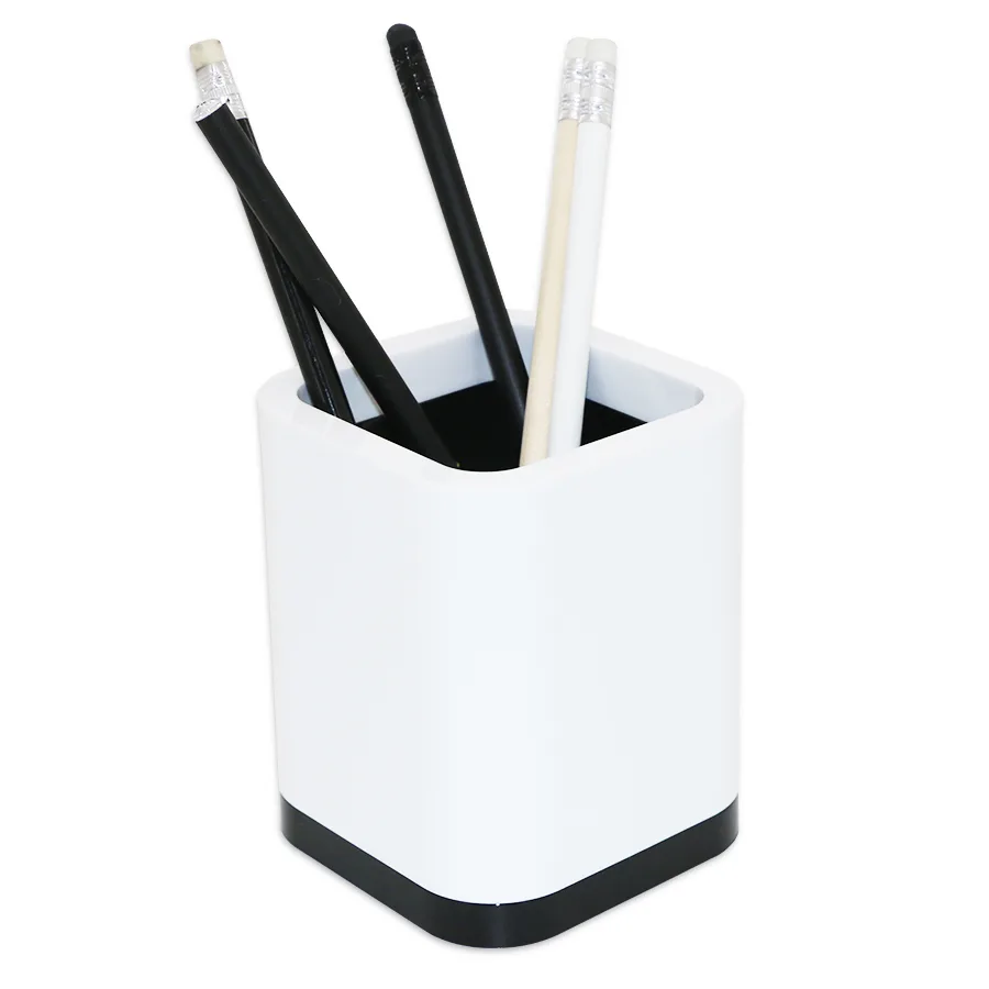 Pot à crayon en plastique à personnaliser