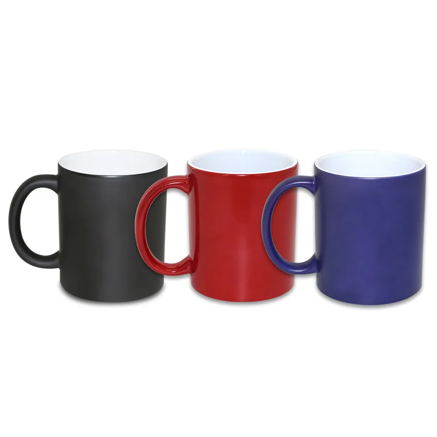 Mug magique en porcelaine publicitaire