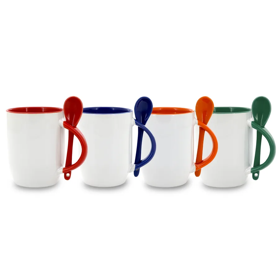 Mug cuillère céramique publicitaire