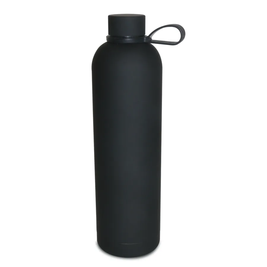 Bouteille isotherme 1000 ml en inox et soft-touch