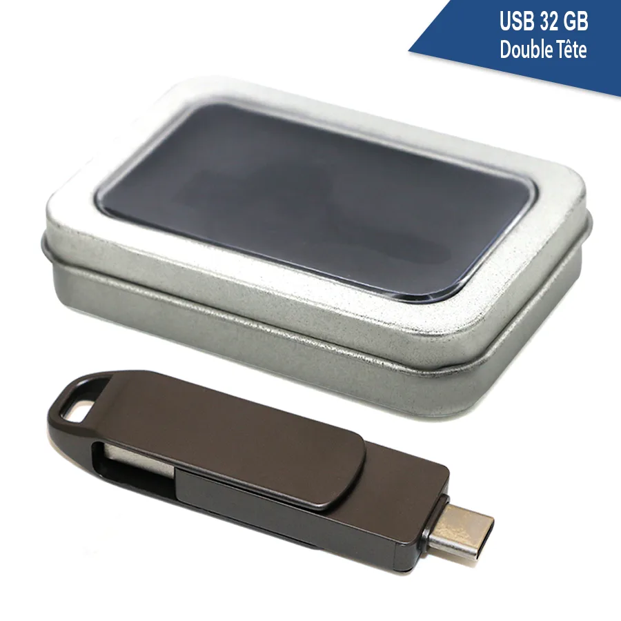 USB 32 GB 3.0 type-c otg double tête