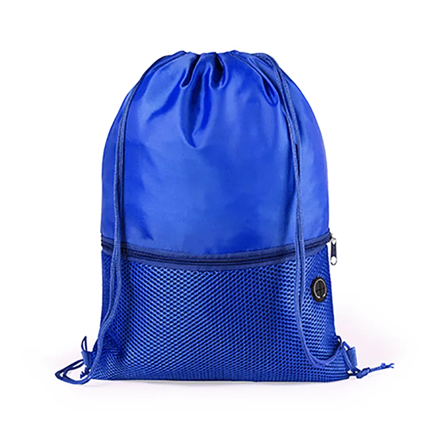 Sac à cordon personnalisable avec poche