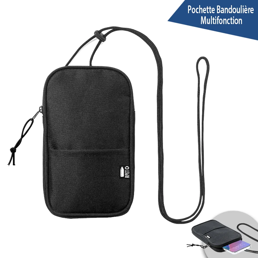Pochette bandoulière multifonction