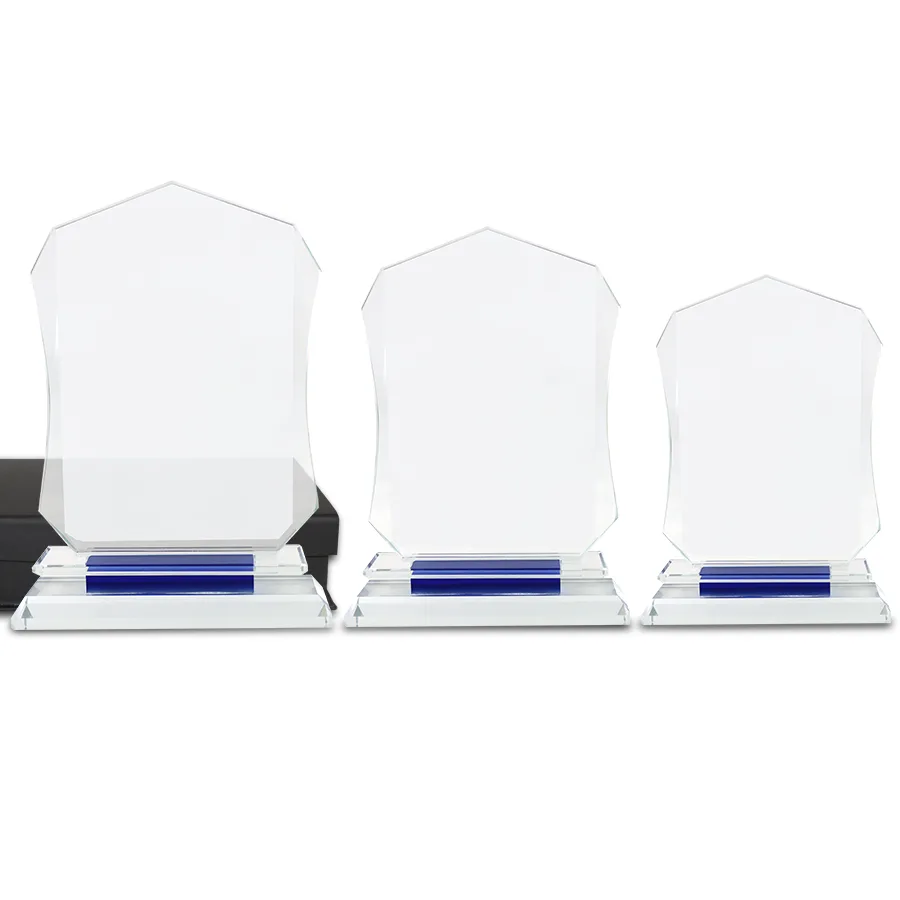 Trophée à offrir en verre pour compétition