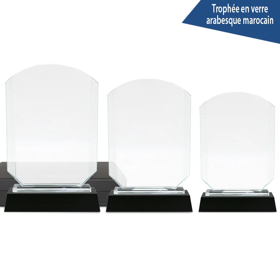 Trophées en verre