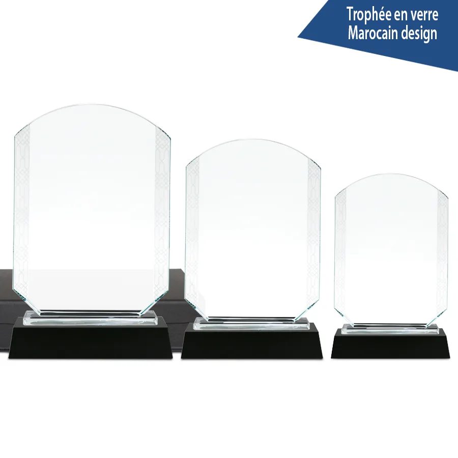 Trophées en verre
